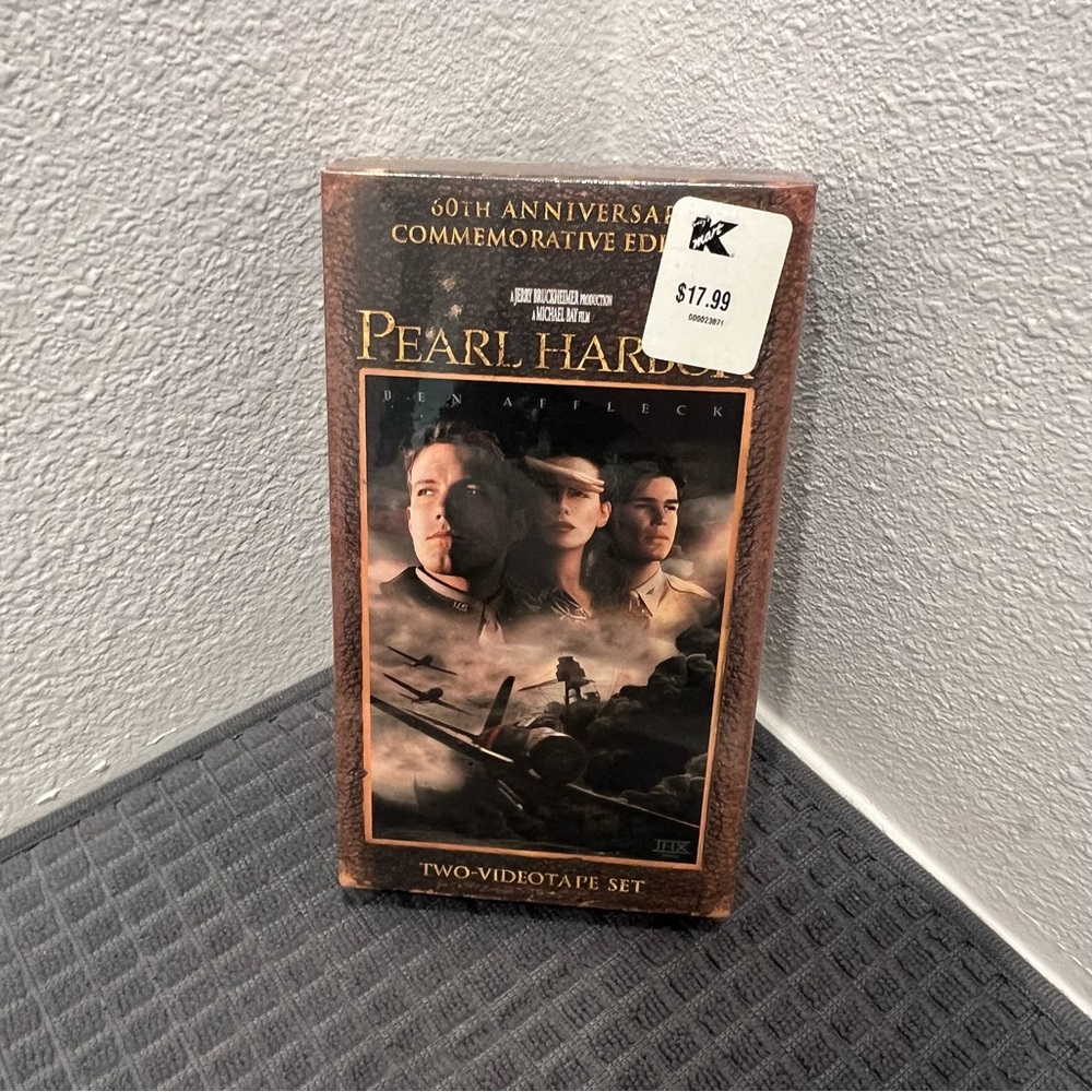 Pearl Harbor Factory Sealed VHS, 2001, 2-Tape Set, 60th Anniversary New